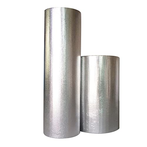 Isolierter Heizkörper, Selbstklebende Heizkörper-Luftpolsterfolie aus Aluminiumfolie, wärmereflektierende Dampfsperre, mehrere Größen(1x10m(3.2x32.8ft)) von GNYVZXPLQ