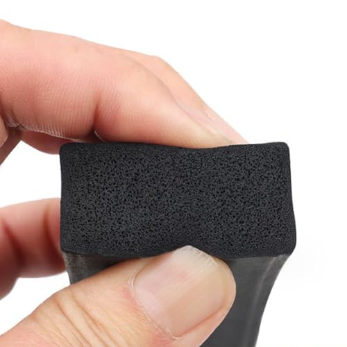 Quadratische Gummidichtungen aus schwarzem Schaumgummi, verschiedene Größen, 1 m Länge, 1 Stück (15 mm x 30 mm) von GNYVZXPLQ