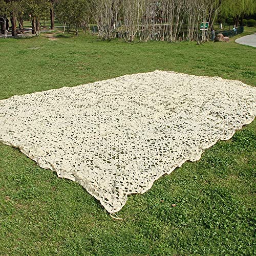 Tarnnetz-Schattierungsgewebe,、 210D Oxford Sonnenschutz-Tarnnetz Beige Mehrere Größen(2x10m/6.6x32.8ft) von GNYVZXPLQ