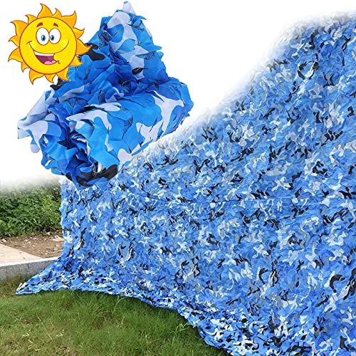 Tarnnetz-Schattierungsgewebe,、 Camouflage Net 210D Oxford Tuch Mehrere Größen for Jagd Camping Dekoration(5x8m/16.4x26.2ft) von GNYVZXPLQ