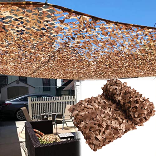 Tarnnetz-Schattierungsgewebe,、 Militärtarnnetz-Größen 2x3m bis 6x10m for kampierendes Jagd-Privatleben(6x10m/19.7x32.8ft) von GNYVZXPLQ