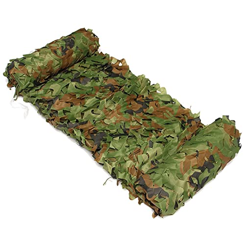 Tarnnetz-Schattierungsgewebe,、 Sonnenschutz Camouflage Schatten Netting for Camping Garten Militär Jagd Mehrere Größen(3x8m/9.8x26.2ft) von GNYVZXPLQ