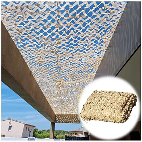 Tarnnetz-Schattierungsgewebe,、 Sonnenschutznetz mit Militärtarnung, mehrere Größen(2X6M/6.6X19.7FT) von GNYVZXPLQ