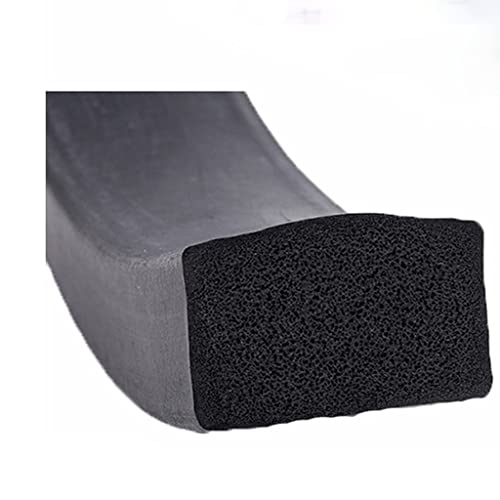 quadratische Siliziumkautschuk Dichtung Dichtleiste EPDM Schaumgummi 5m Multicolor Mehrere Größen(20x8mm) von GNYVZXPLQ