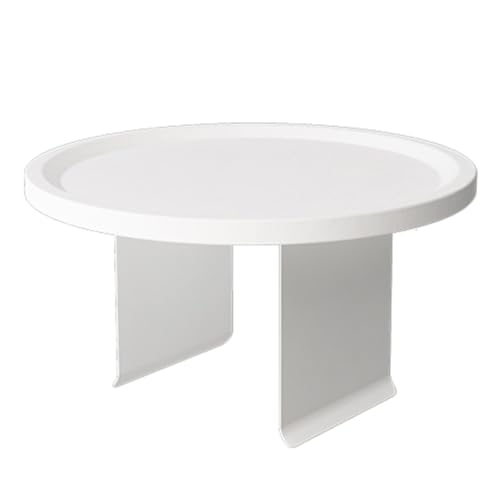 GNbow Couch-Armlehnentablett, Couch-Getränkehalter-Tablett, Sofa-Armlehnen-Clip-on-Tabletttisch(Weiß,30 * 30 * 16cm) von GNbow