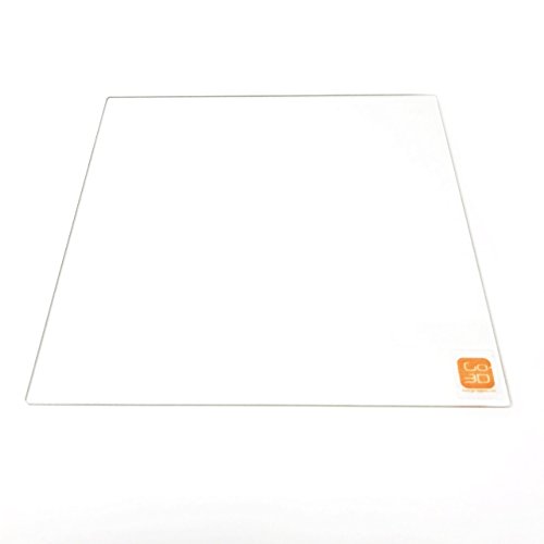 GO-3D PRINT Platte aus Borosilikatglas mit flachem, poliertem Rand, für Creality Ender 2 3D-Drucker, 165 mm x 165 mm von GO-3D PRINT