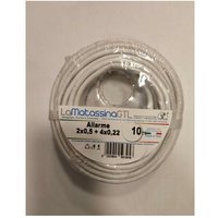 Alarmkabel 10 meter go-at topline mall2x05+4x02210- 2x0,5+4x0,22 von GO-AT TOPLINE