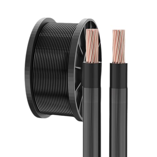 14/10/8/6 AWG Kupferdrahtkabel – Nylonummanteltes Elektrokabel Mit PVC-Isolierung, UL- Und BPS-Zulassung, Langlebige Und Flexible Netzkabel For Den Einsatz In Industrie Und Technik(12AWG) von GO BEYOND YOURSEIF