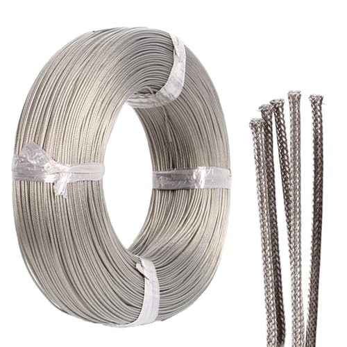22AWG Teflon PTFE Hochtemperatur-geschirmtes Signalkabel 30-1000FT Vernickelter Kupferkern 1mm² Einzelader 250°C 300V For Hochtemperatur-Signalübertragung(500FT) von GO BEYOND YOURSEIF