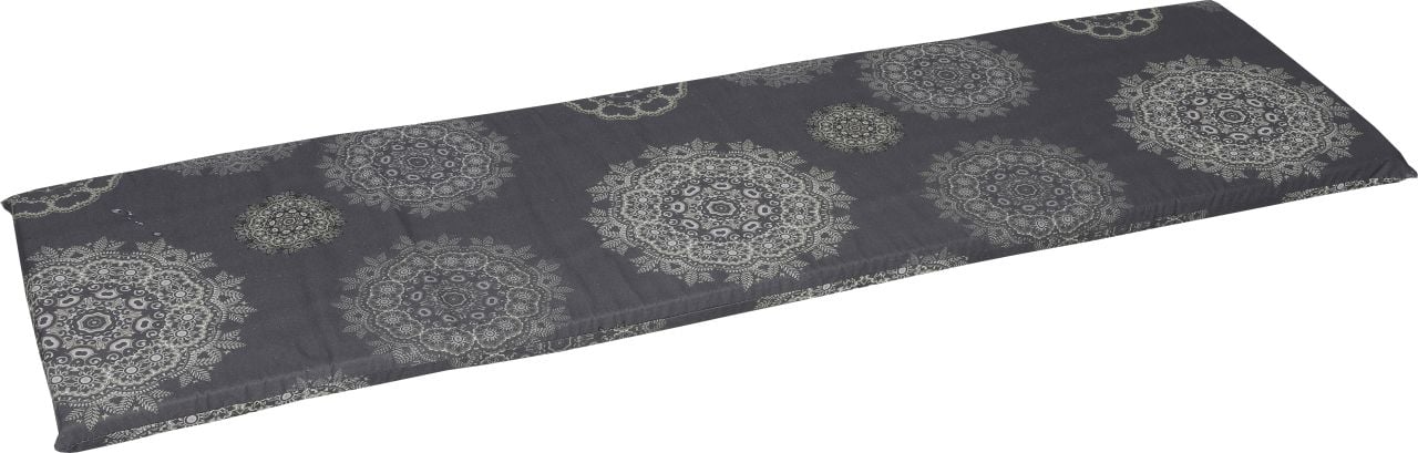 GO-DE Bank-Auflage 2 Sitzer 116 cm x 43 cm x 4 cm, anthrazit von GO-DE