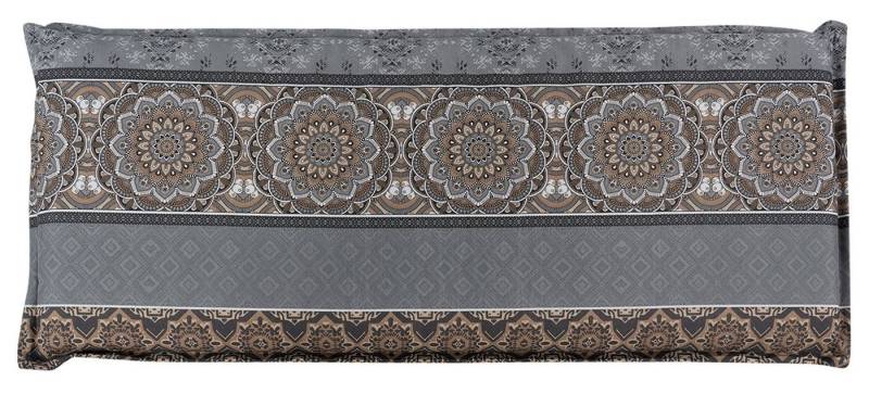 GO-DE Bild EXCELSIO, B 45 x L 115 cm, Braun, Bankauflage, gemustert, Sitzauflage für Bank von GO-DE