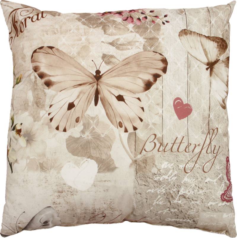 GO-DE Dekokissen Klara 48 x 48 cm beige von GO-DE