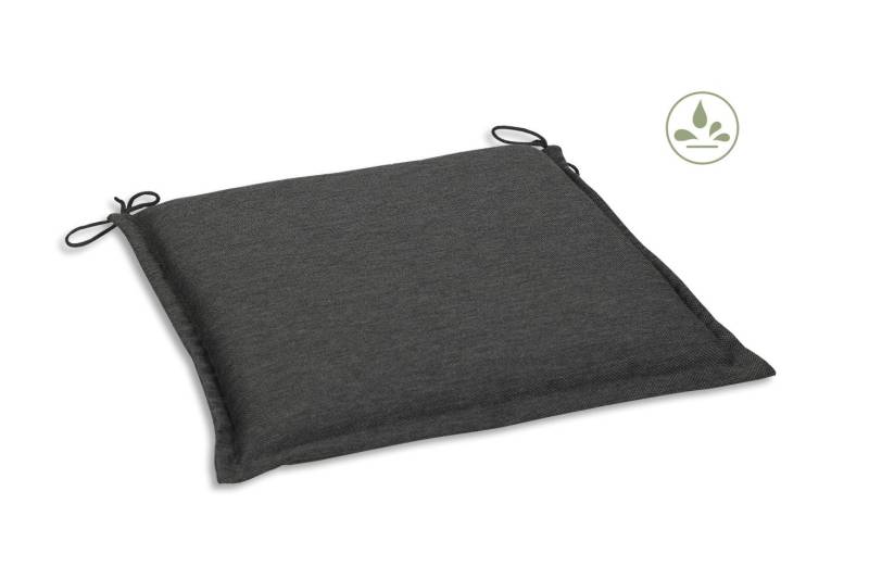 GO-DE Sitzkissen Dora 45 cm x 47 cm x 5 cm, grau, anthrazit von GO-DE