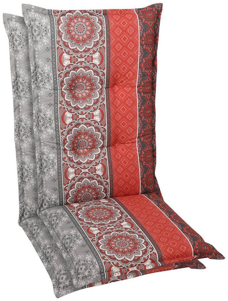 GO-DE Sesselauflage Mittellehner, (Set, 2 St) von GO-DE