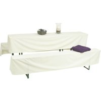 Husse für Festzeltgarnitur, weiss 50er Tisch - Go-de von GO-DE