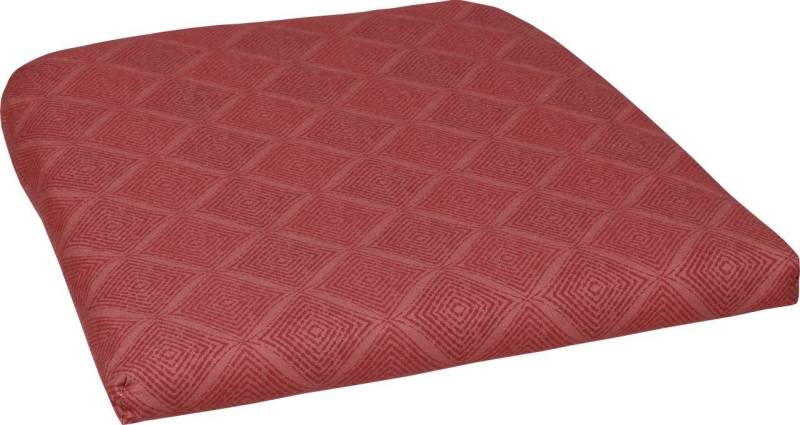 GO-DE Sitzauflage GO-DE Sitzkissen Malta 47 x 47 cm rot von GO-DE