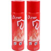 Go Europe Gmbh - 2x Feuerlöschspray Universal einsetzbares auf Schaumbasis a 500g Olymp von GO EUROPE GMBH