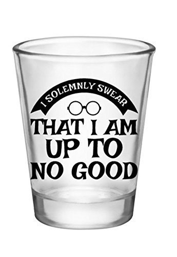Inspiriert von Harry Potter Schnapsglas - I Solemnly Swear-Mischief Managed von GO FROZEN