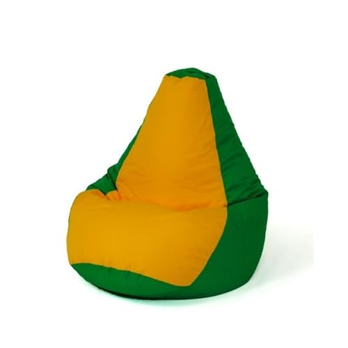GO GIFT Sitzsack, Gelb, Grün, 105 x 80 cm, Birne von GO GIFT