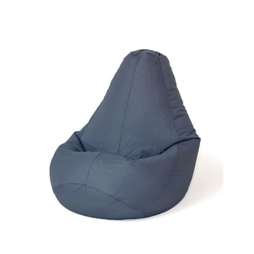 GO GIFT Sitzsack, Grau, 130 x 90 cm, Birne von GO GIFT