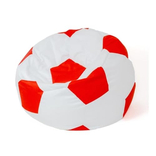 GO GIFT Sitzsack, Weiß, Rot, Oxford-Fußball GO GIFT Sitzsack, Weiß, Rot, Oxford-Fußball von GO GIFT