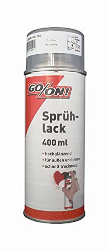 Sprühlack RAL 0100 Farblos 400 ml Hochglänzend GO/ON von GO ON!