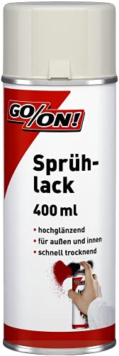 Sprühlack RAL 9010 Reinweiss 400 ml Hochglänzend GO/ON von GO ON!