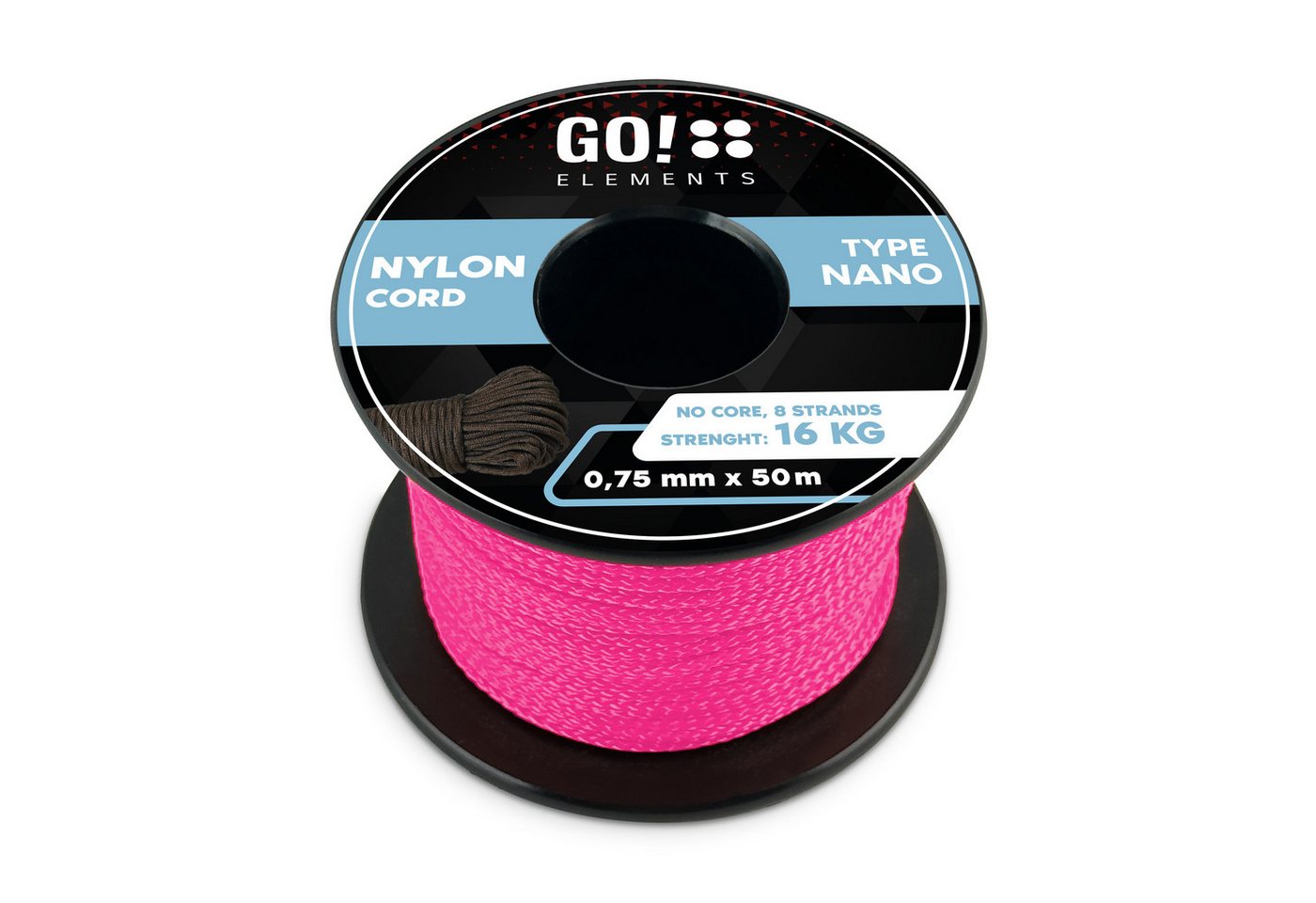 GO!elements Nano Cord - 0,75mm Seil GO!elements Nano Cord - 0,75mm Seil von GO!elements