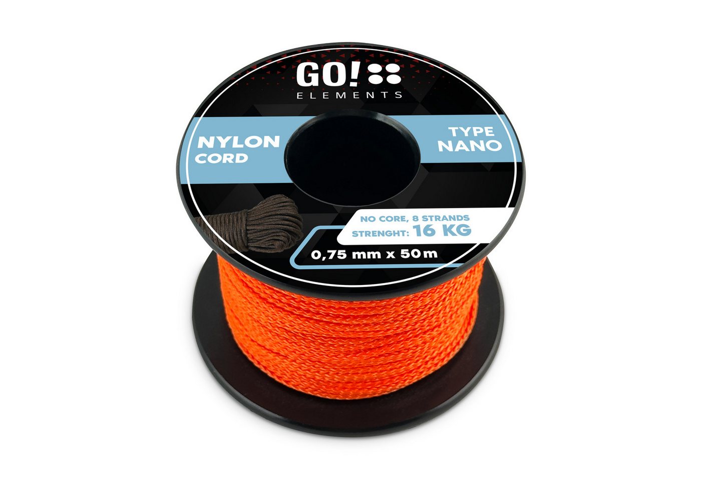 GO!elements Nano Cord - 0,75mm Seil GO!elements Nano Cord - 0,75mm Seil von GO!elements