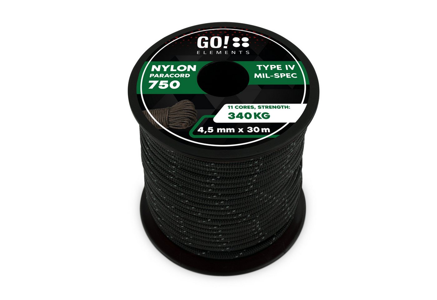 GO!elements Paracord 750 - 4,5mm Seil GO!elements Paracord 750 - 4,5mm Seil von GO!elements