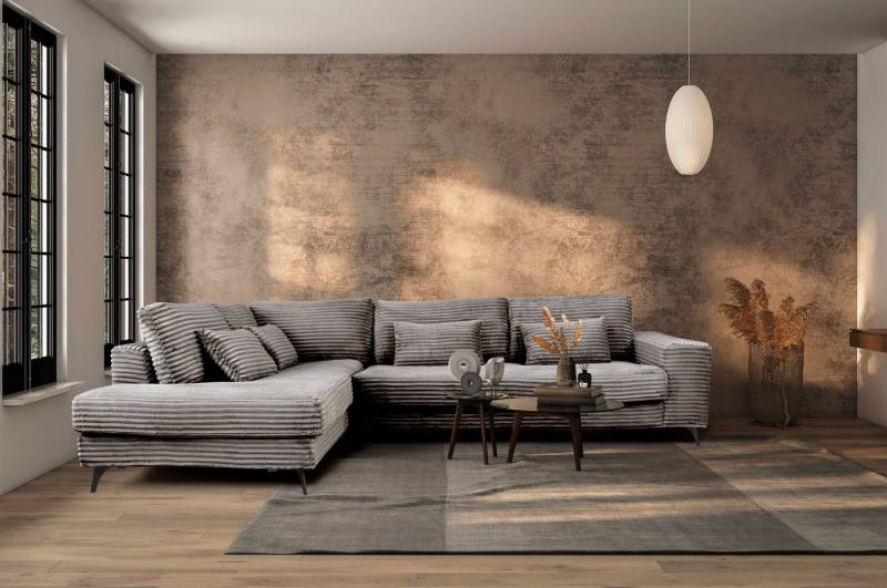GO. MÖBEL Ecksofa L-Form Cord Stoff – Modernes Wohnzimmer Sofa, Komfortable Wohnlandschaft in L-Form – Zeitloses Ecksofa-Design GO. MÖBEL Ecksofa L-Form Cord Stoff – Modernes Wohnzimmer Sofa, Komfortable Wohnlandschaft in L-Form – Zeitloses Ecksofa-Design von GO. MÖBEL