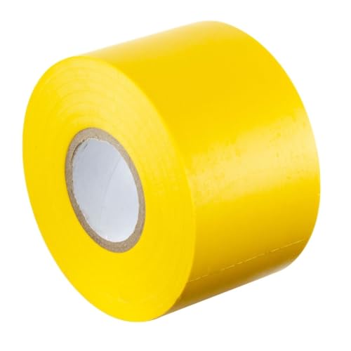 GOCABLETIES - Isolierband Gelb - 50 mm x 33 m - strapazierfähiges, selbstklebendes Isolierband - zum Schutz, Bündeln und Reparieren von Kabeln - 1 Rolle von GOCABLETIES