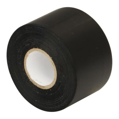 GOCABLETIES - Isolierband Schwarz - 50 mm x 33 m - strapazierfähiges, selbstklebendes Isolierband - zum Schutz, Bündeln und Reparieren von Kabeln - 1 Rolle von GOCABLETIES