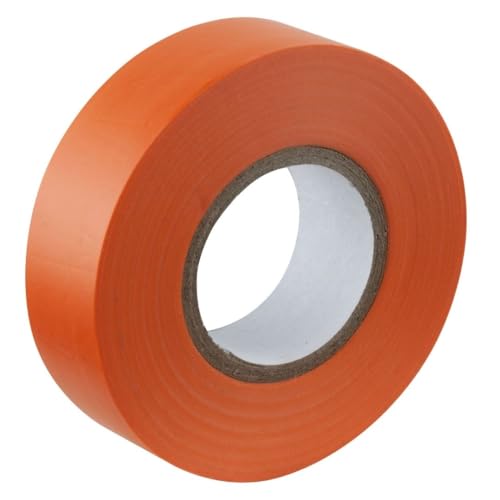 GOCABLETIES - Isolierband Orange - 19 mm x 20 m - strapazierfähiges, selbstklebendes Isolierband - zum Schutz, Bündeln und Reparieren von Kabeln - 1 Rolle von GOCABLETIES