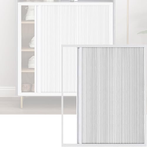 GOCHUSX Schiebefalttür, Falttüren Für Schränke Mit Griff, Temporäre Tür Als Raumteiler Für Schlafzimmer, Badezimmer, Büro, Küche(80x80cm(31x31in)) von GOCHUSX