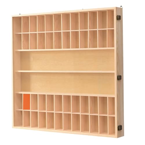 GOCHUSX Transparente Vitrine Für Figuren, Vitrine Aus Acrylholz, Stapelbare Offene Vitrine Für Sammlerstücke Und Mini-Actionfiguren(77.6x8.5x74cm) von GOCHUSX