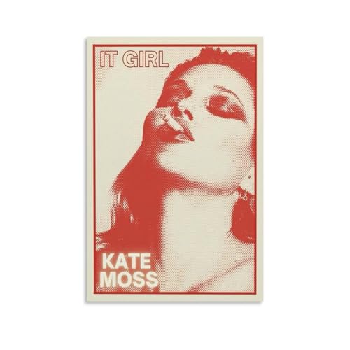 GODARM Poster, Motiv: Kate Moss, dekoratives Gemälde, Leinwand, Wandposter und Kunstdruck, moderne Familienschlafzimmer-Dekoration, Poster, 20 x 30 cm von GODARM