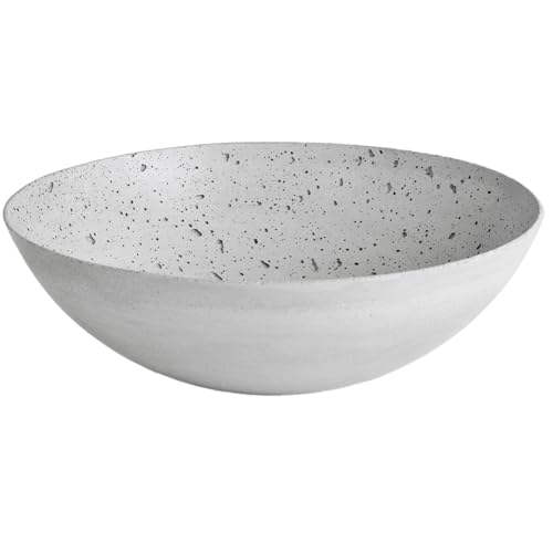 GODELMANN handgefertigte Betonschale rund Ø 19cm in Grau I aus hochwertigem Beton - als Deko Schale, Müsli Schüssel, Bowl - zeitlose Eleganz I Made in Germany von GODELMANN