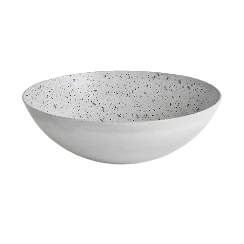 GODELMANN handgefertigte Betonschale rund Ø 35cm in Grau I aus hochwertigem Beton - als Deko Schale, Müsli Schüssel, Bowl - zeitlose Eleganz I Made in Germany von GODELMANN