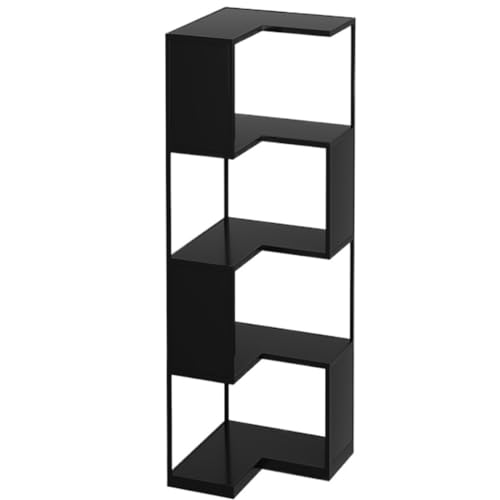 GODFSAHG Eckleiter Regal Standregal 4 Etagen Eckregal Dekoratives Bücherregal Eckregal mit Ablage Eckständer für Wohnzimmer Wohnzimmer Organizer GODFSAHG Eckleiter Regal Standregal 4 Etagen Eckregal Dekoratives Bücherregal Eckregal mit Ablage Eckständer für Wohnzimmer Wohnzimmer Organizer von GODFSAHG