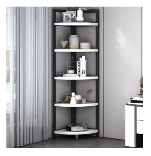 GODFSAHG Eckregale 5 Etagen Eckregal Metall und Holz Eckständer Eckregal Bücherregal Pflanzenständer Lagerregal für Wohnzimmer Küche Eckregal Eckständer GODFSAHG Eckregale 5 Etagen Eckregal Metall und Holz Eckständer Eckregal Bücherregal Pflanzenständer Lagerregal für Wohnzimmer Küche Eckregal Eckständer von GODFSAHG