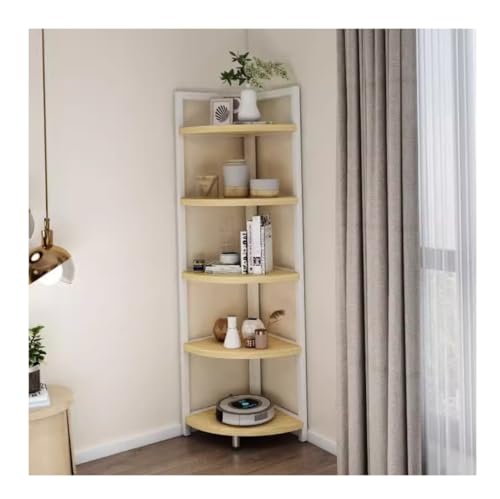 GODFSAHG Eckregale 5 Etagen Eckregal Metall und Holz Eckständer Eckregal Bücherregal Pflanzenständer Lagerregal für Wohnzimmer Küche Eckregal Eckständer GODFSAHG Eckregale 5 Etagen Eckregal Metall und Holz Eckständer Eckregal Bücherregal Pflanzenständer Lagerregal für Wohnzimmer Küche Eckregal Eckständer von GODFSAHG