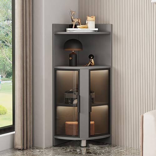 GODFSAHG Eckschrank Aufbewahrungseinheit für Wohnzimmer Küche Schlafzimmer Große Eckregale mit Pflanzenständer und Bücherregal Verschiedene Größen für reichlich Stauraum GODFSAHG Eckschrank Aufbewahrungseinheit für Wohnzimmer Küche Schlafzimmer Große Eckregale mit Pflanzenständer und Bücherregal Verschiedene Größen für reichlich Stauraum von GODFSAHG