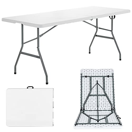 GODFSAHG Tragbarer, faltbarer Campingtisch mit Tragegriffen, vielseitiger Tischbock, Esstisch, Picknicktisch für den Außen- und Innenbereich, ideal für Küche, Garten, Terrasse, Grill und Picknicks GODFSAHG Tragbarer, faltbarer Campingtisch mit Tragegriffen, vielseitiger Tischbock, Esstisch, Picknicktisch für den Außen- und Innenbereich, ideal für Küche, Garten, Terrasse, Grill und Picknicks von GODFSAHG