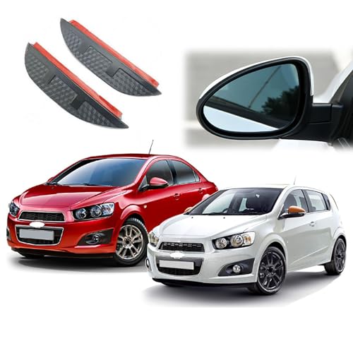 GODSLLY Auto Seitenspiegel Regenschutz Sonnenblende, Kompatibel für Chevrolet Aveo 2011-2022, Auto-Rückspiegel-Regen-Augenbraue Zubehör Regenschutz GODSLLY Auto Seitenspiegel Regenschutz Sonnenblende, Kompatibel für Chevrolet Aveo 2011-2022, Auto-Rückspiegel-Regen-Augenbraue Zubehör Regenschutz von GODSLLY