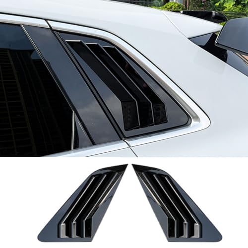 GODSLLY Lamellen für Hintere Seitenfenster, Kompatibel für Audi A3 2021-2022 Hatchback, 2 Stück Hinten Schwarz Seitenfenster Lüftungsschlitze Jalousien,A Gloss Black GODSLLY Lamellen für Hintere Seitenfenster, Kompatibel für Audi A3 2021-2022 Hatchback, 2 Stück Hinten Schwarz Seitenfenster Lüftungsschlitze Jalousien,A Gloss Black von GODSLLY