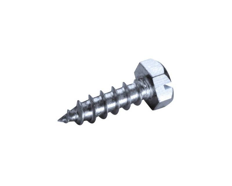 GOEBEL GmbH Blechschraube Blechschrauben 4,8 x 16 Edelstahl A2 Schrauben DIN7976 ISO1479, (1000x Sechskant Längsschlitz 4,8x16mm Edelstahl V2A A2 GOEBELsilberGL, 1000 St., DIN7976 ISO1479 Werksnorm), Blechschrauben – Profi-Industrie-Qualität von GOEBEL GmbH
