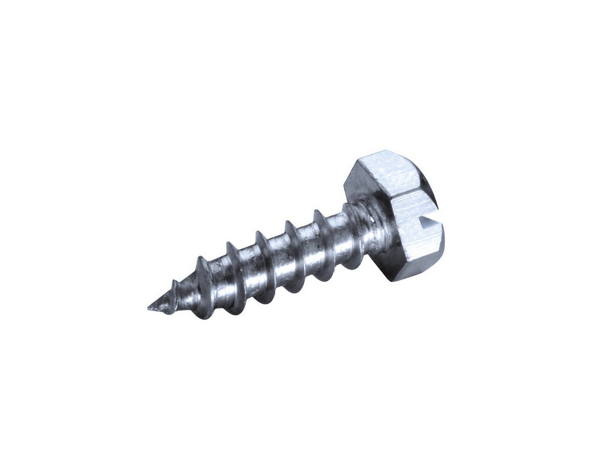 GOEBEL GmbH Blechschraube Blechschrauben 4,8 x 19 Stahl Schrauben DIN7976 ISO1479, (500x Sechskant Längsschlitz - 4,8 x 19 mm – Stahl verzinkt, 500 St., DIN7976 ISO1479 Werksnorm), Blechschrauben – Profi-Industrie-Qualität von GOEBEL GmbH