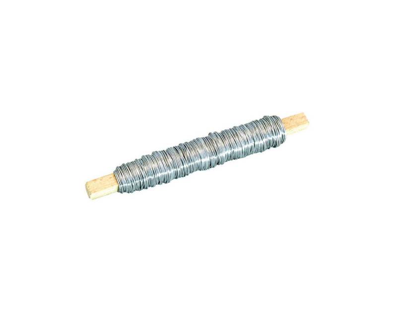 GOEBEL GmbH Draht Edelstahl A2 Basteldraht Flechtdraht Spanndraht Bindedraht Stahldraht, (4 x Holzspule Draht Wickeldraht Edelstahl V2A - A2 - AISI 304, 1St), Basteldraht Flechtdraht Spanndraht Bindedraht Stahldraht Deko-Draht von GOEBEL GmbH