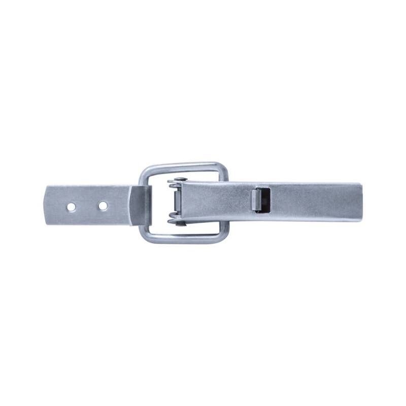 GOEBEL 100 Spannverschlüsse mit Federsicherung Aluminium 3 70F II inkl. Gegenhaken Verriegelungen Kastenriegelschloss von GOEBEL